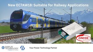 New 10W 16:1 Ultra-wide Input Range Chassis-mount DC-DC Converter: Ideal Solution for Railway Applications